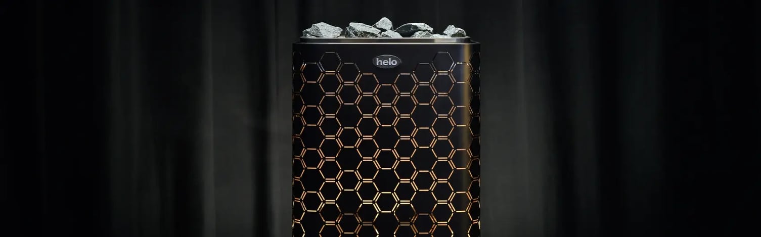 Electric Sauna Heaters - Hero Image - Helo Vienna LED - Helosauna.com