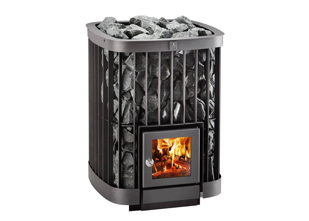 Saga wood burning sauna heater